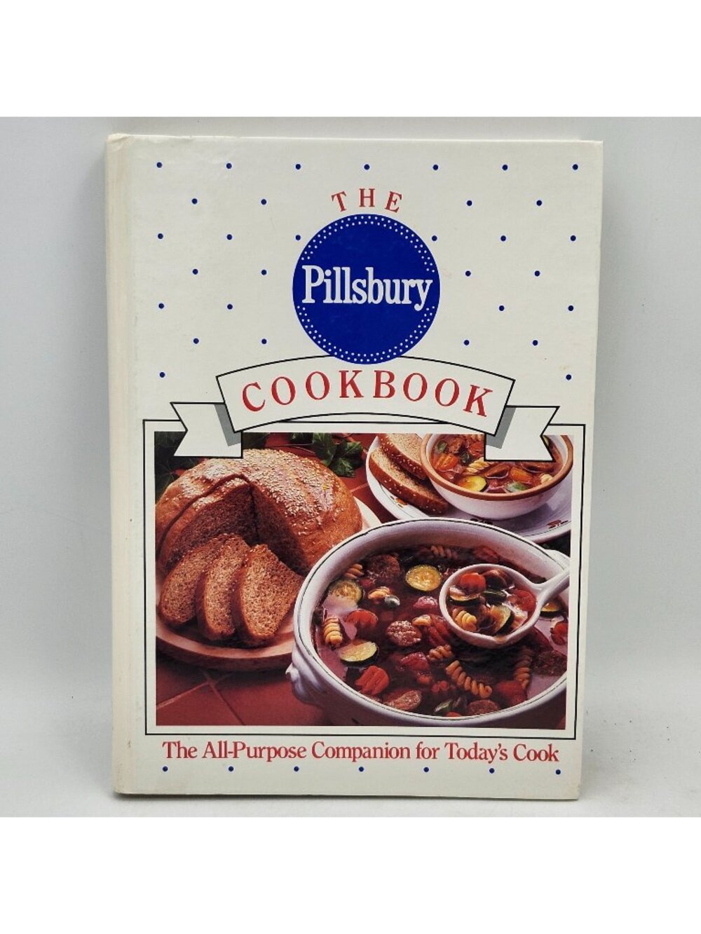The Pillsbury Cookbook Hardcover Book 1989 Over 1200 Recipes